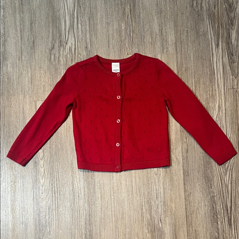 Carter's Classic Red Kids Sweater
